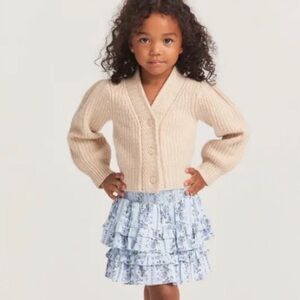 LoveShackFancy Billie girls skirt